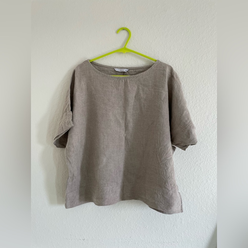 linenfox mona top